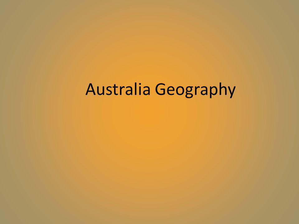 Australia Geography
