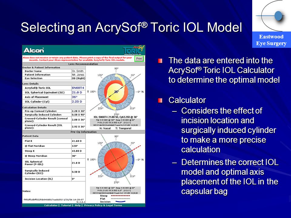 Toric and Modern IOL Technology - ppt video online download