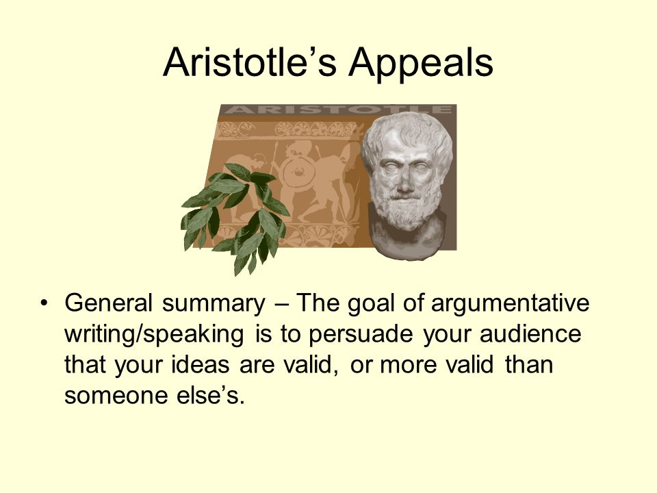 Aristotle’s Appeals
