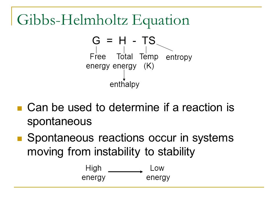 G h ts. Gibbs-Helmholtz equation. По Gibbs. Gibbs Energy. Helmholtz equation solution.