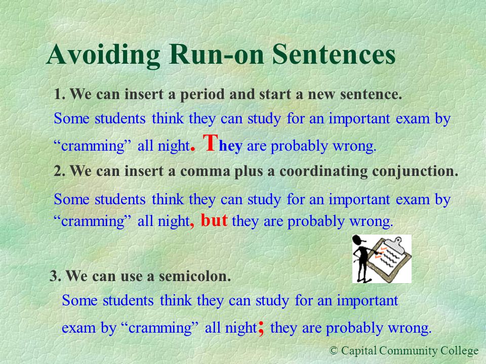 How to Fix and Prevent Run-on Sentences