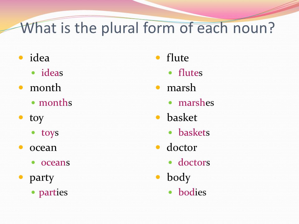 Singular & Plural Nouns - ppt download