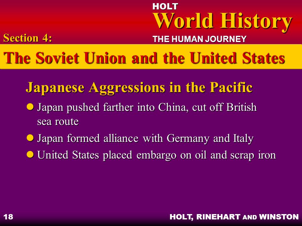 Japanese Aggressions in the Pacific