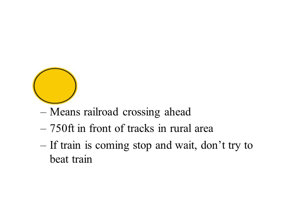 Means railroad crossing ahead