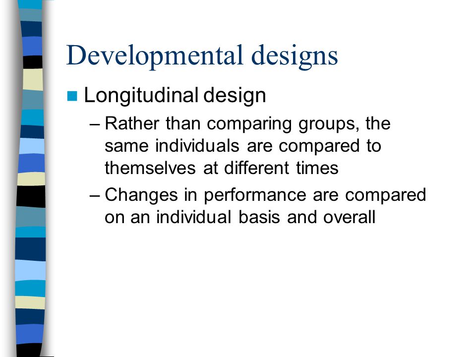 Developmental designs