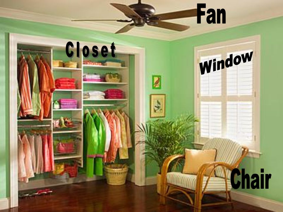 Fan Closet Window Chair