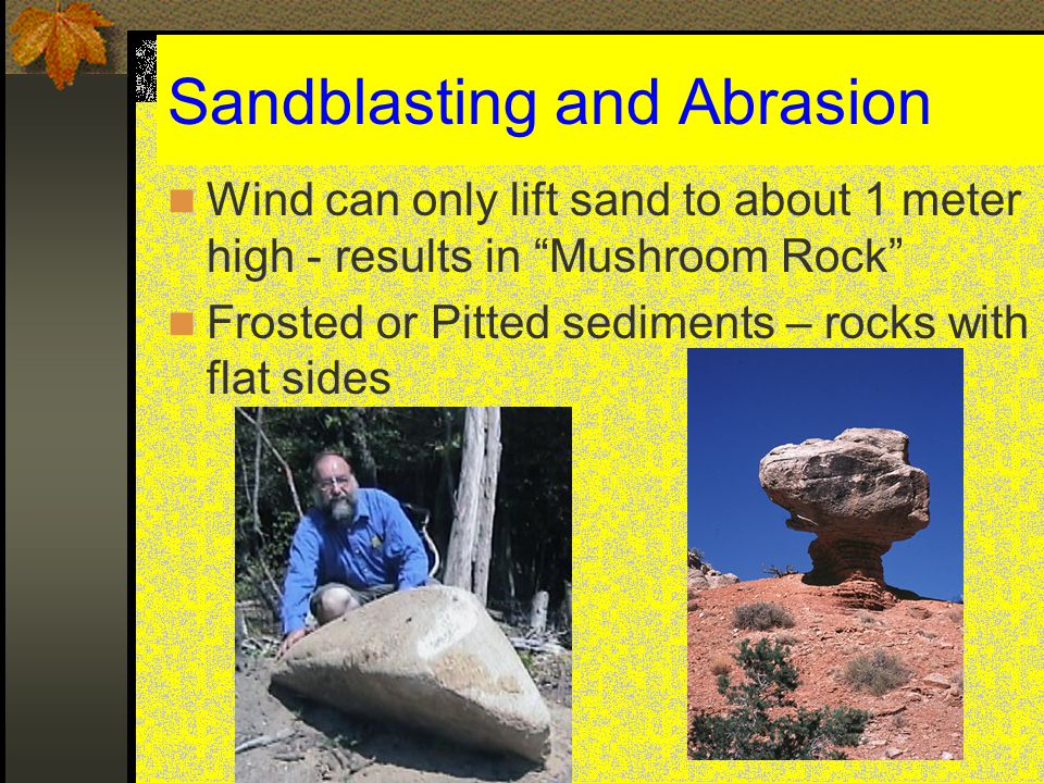 Sandblasting and Abrasion