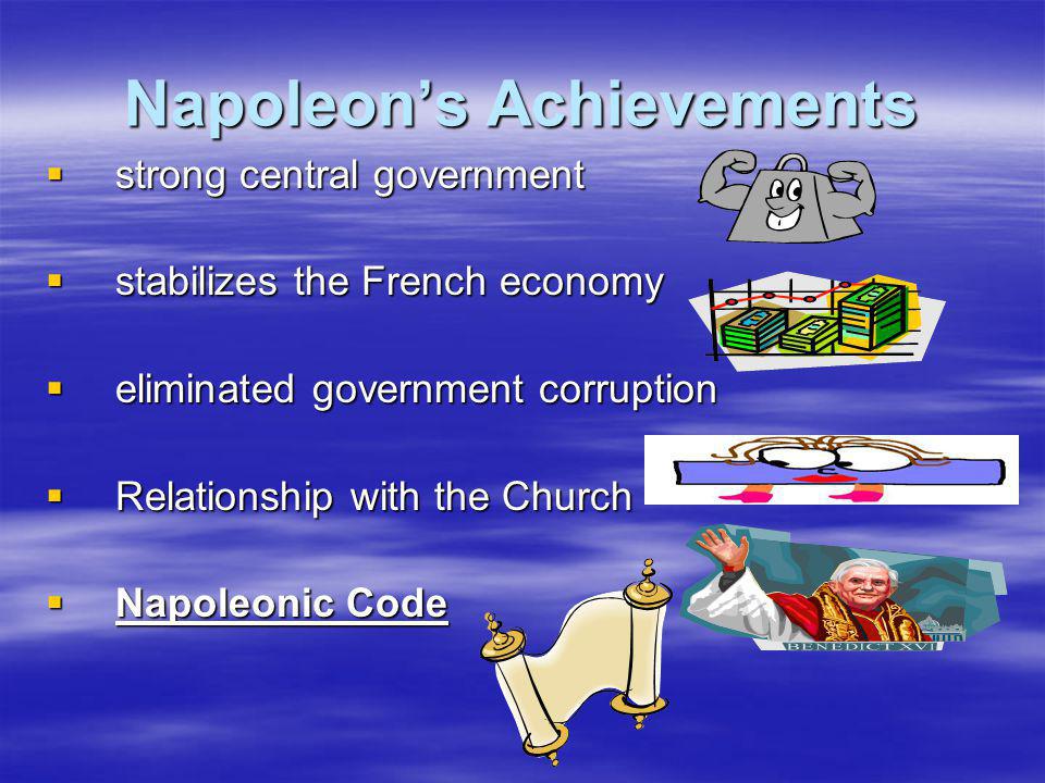 napoleon economic achievements