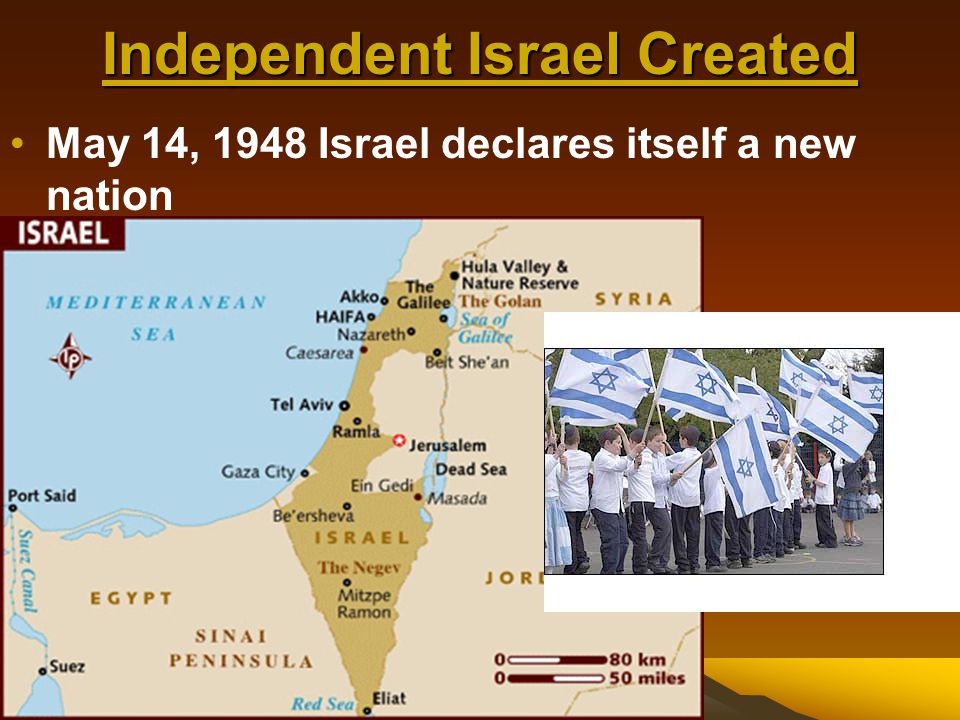 Independent Israel Created