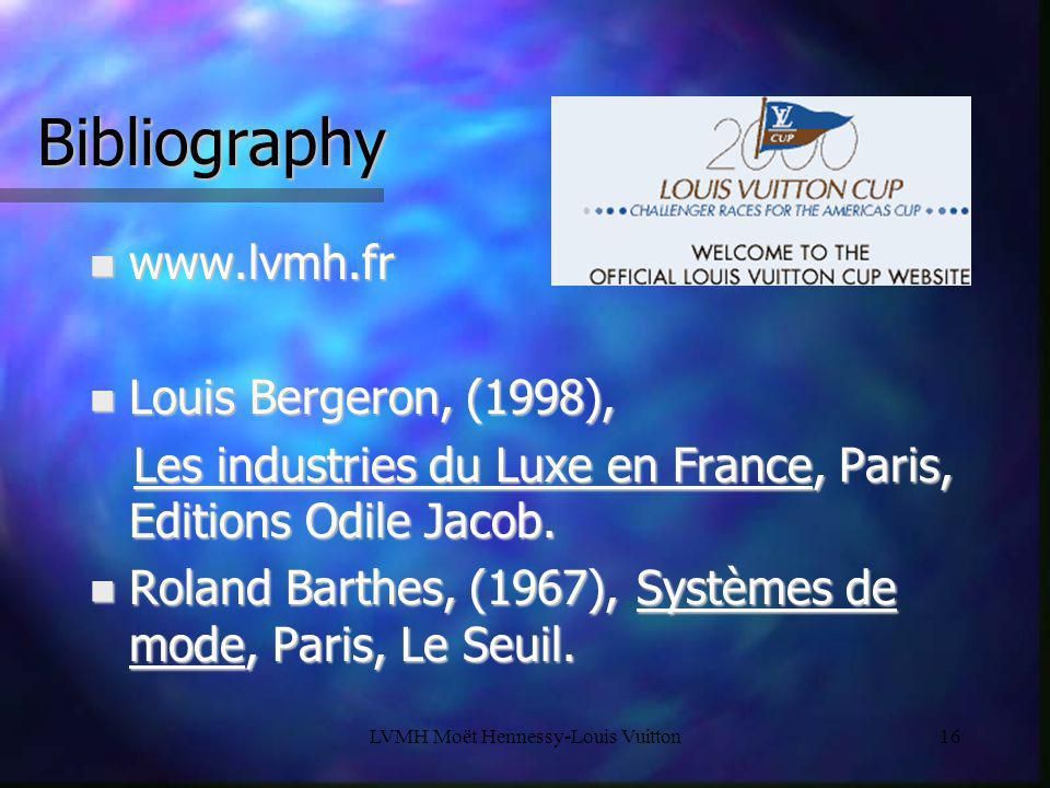 Moët Hennessy Louis Vuitton (LVMH) Diversification - 1220 Words