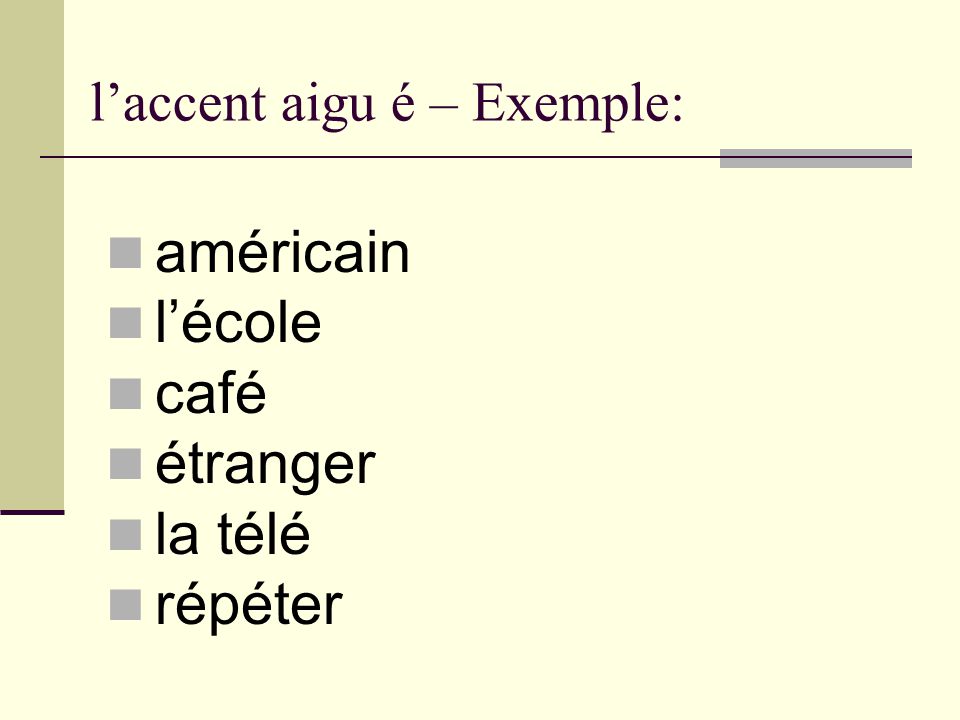 Les Accents There Are Five Marks That Occur With Letters In French All Are Important For Spelling Most Are Important For Pronunciation Ppt Video Online Download