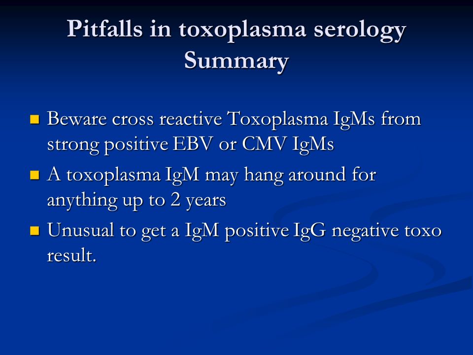toxoplasma gondii igg pozitív