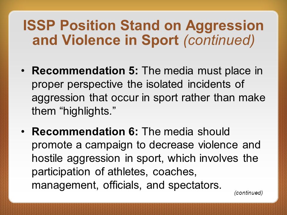 what can trigger spectator aggression in sport