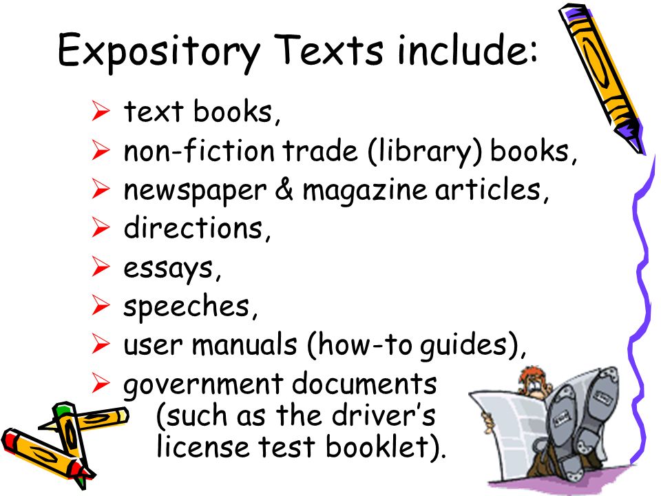 Image result for expository text