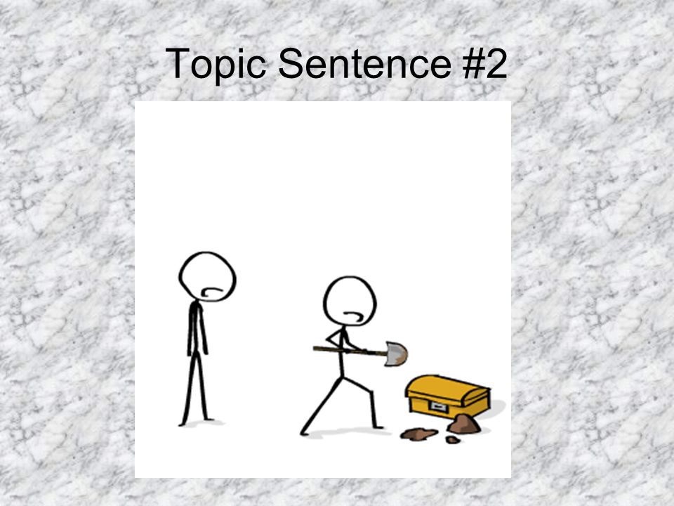 Topic Sentence #2