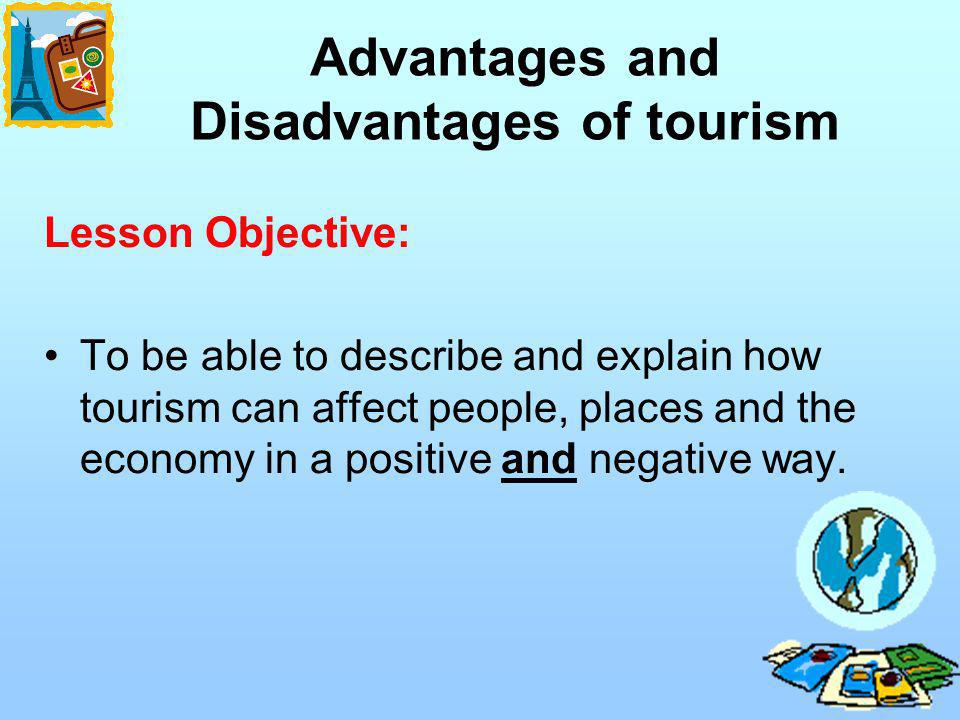 economic advantages of tourism