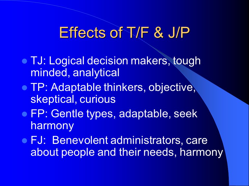 Interpreting The Myers Briggs Ppt Download