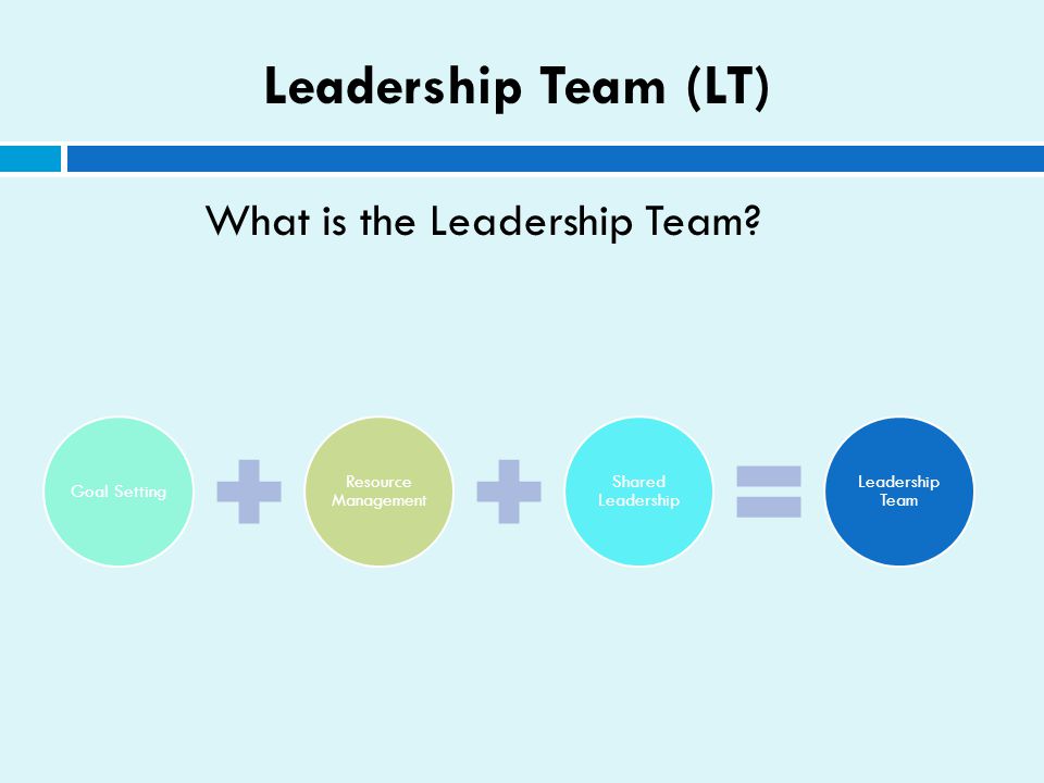 What is the Leadership Team