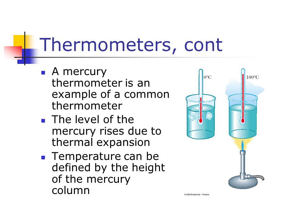 mercury thermometer definition