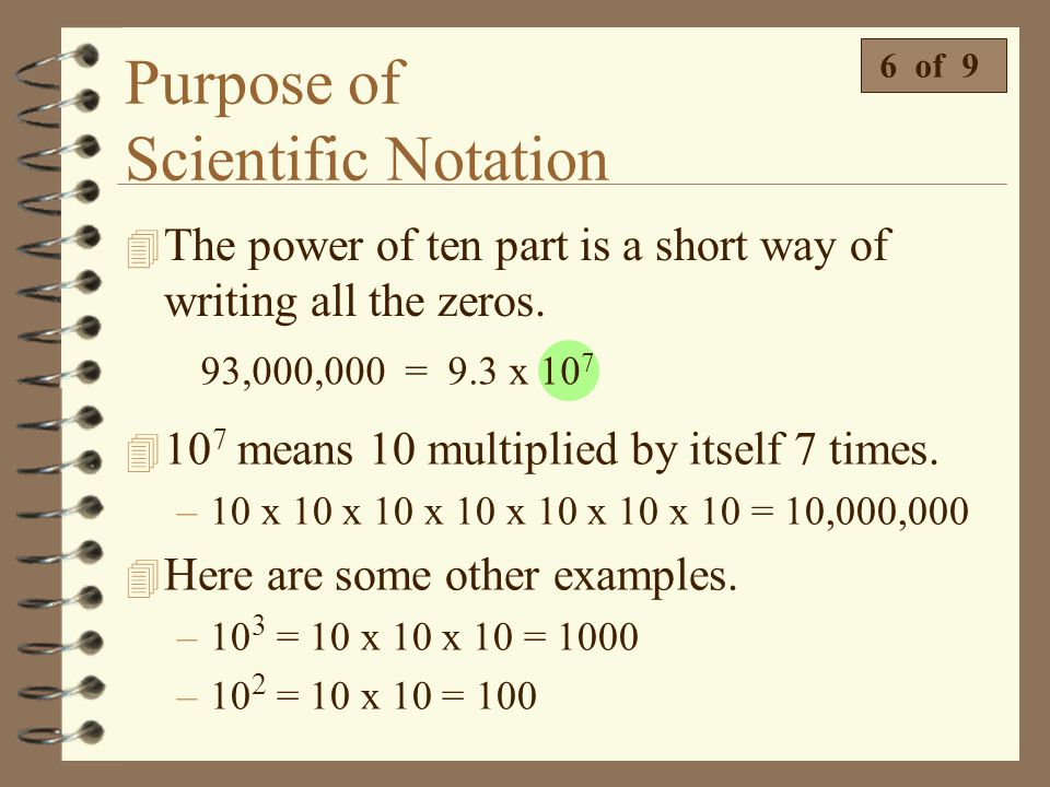9.3 10 6 In Scientific Notation 11+ Pages Answer [3mb] - Latest Revision 
