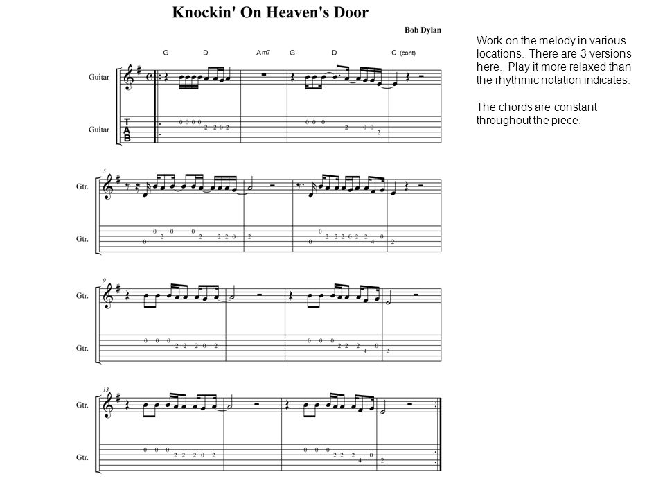 Knock Knock Knockin On Heaven S Door Ppt Video Online