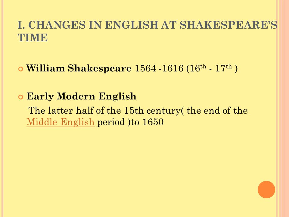 WILLIAM SHAKESPEARE'S INFLUENCE ON THE ENGLISH LANGUAGE - ppt video online  download