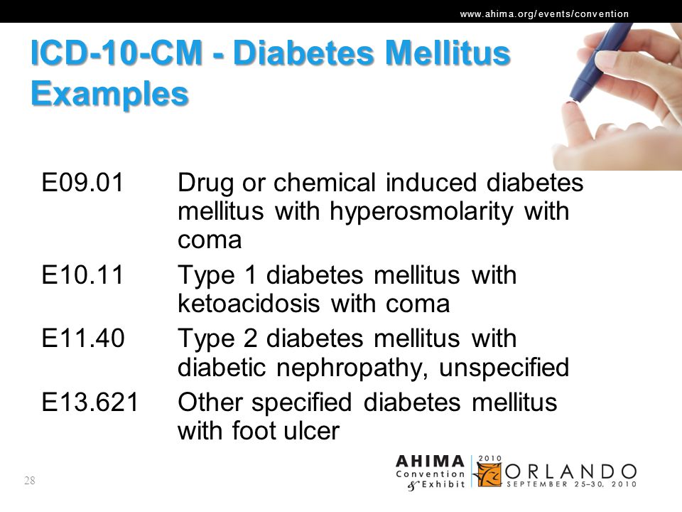 type 2 diabetes mellitus with ketoacidosis without coma icd 10)