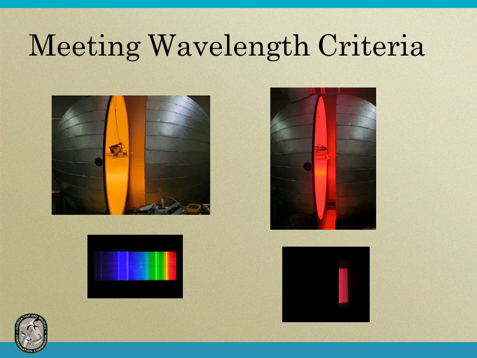 Meeting Wavelength Criteria