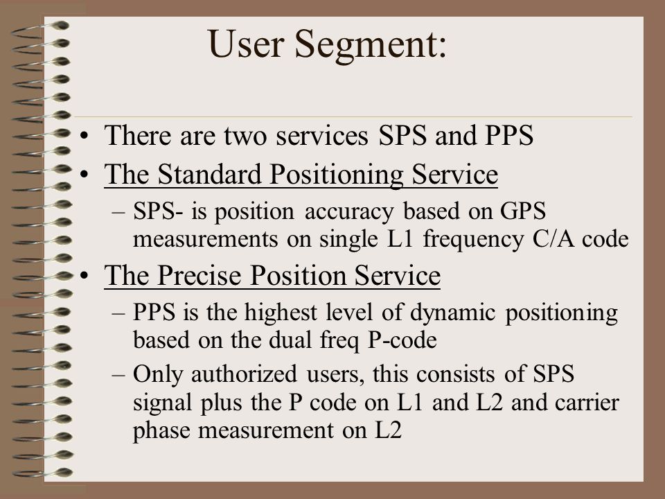 Part I Working of GPS/DGPS Part II Programming of GPS - ppt video online  download