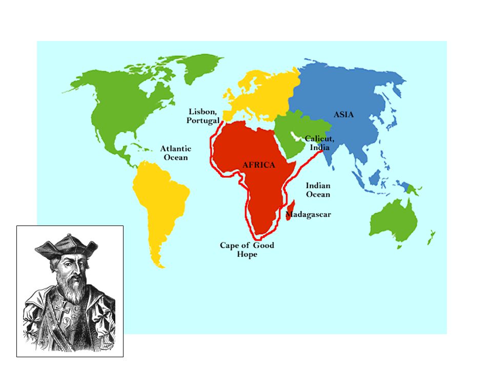 15 - Vasco da Gama made two more voyages to India