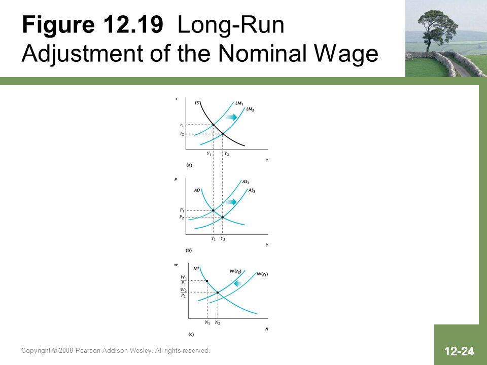 Figure Long-Run Adjustment of the Nominal Wage