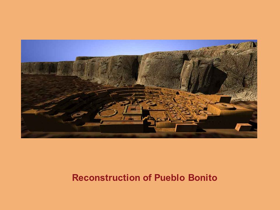 Reconstruction of Pueblo Bonito