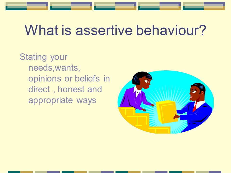 assertive behaviour