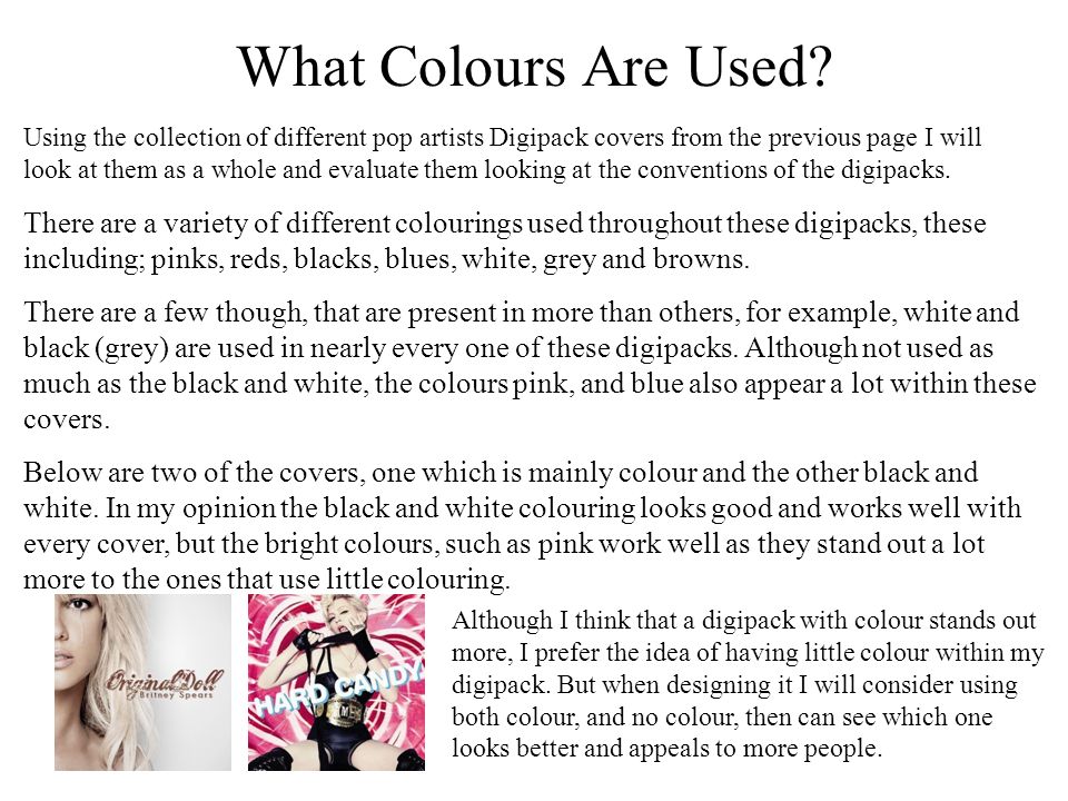 What Colours Are Used