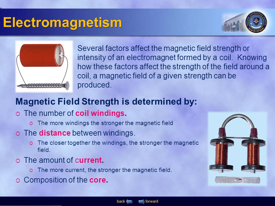 Electromagnetism Magnetic Field Strength is determined by: