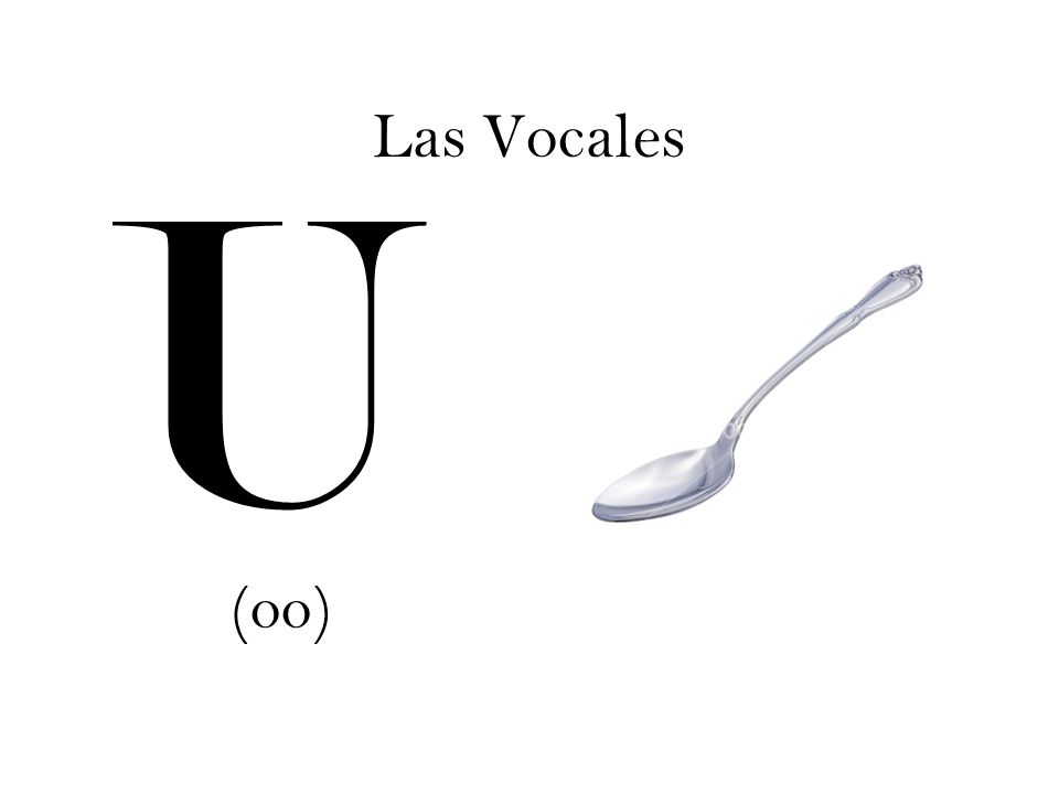 Las Vocales U (oo)