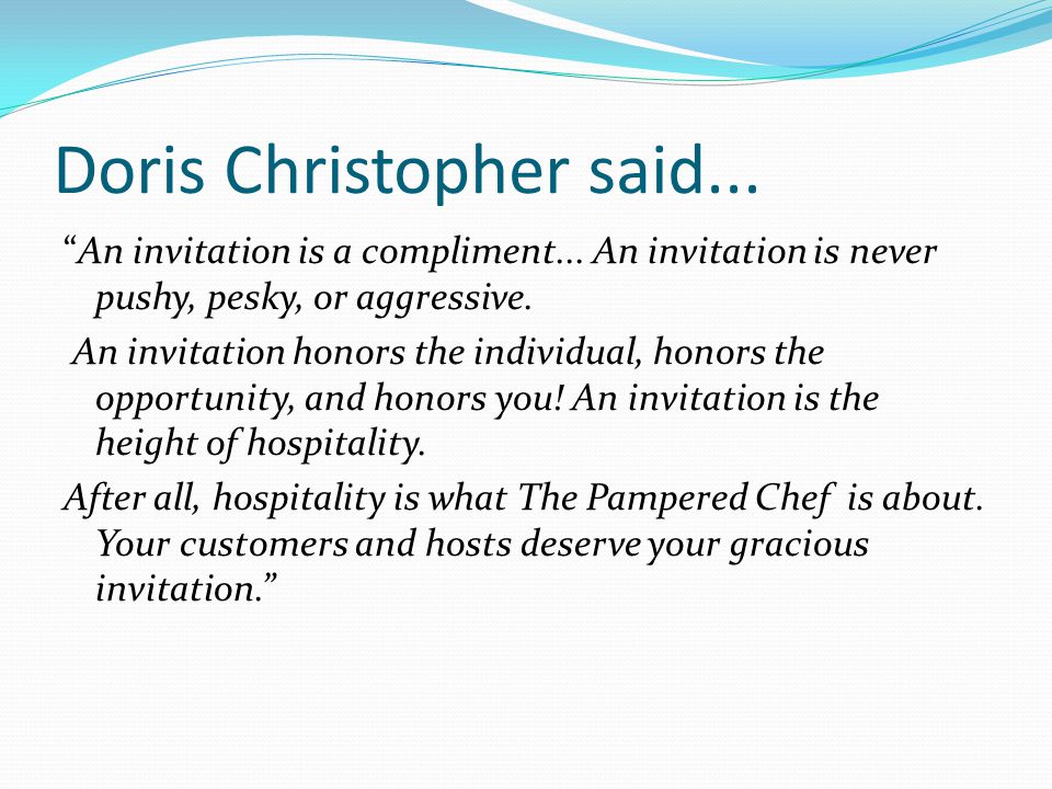 Doris Christopher said...