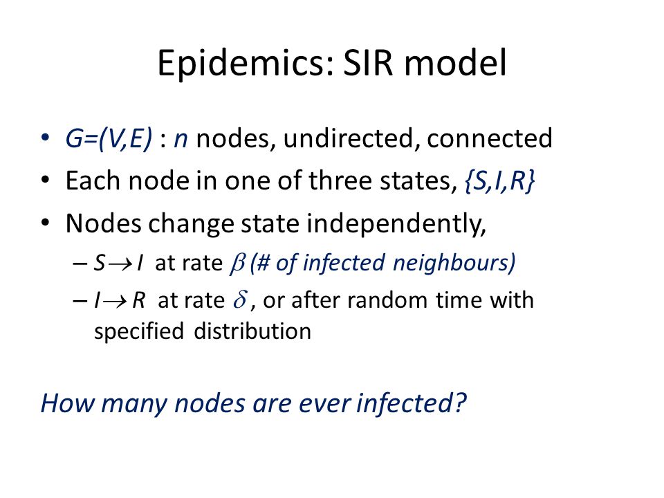 Rumors Consensus And Epidemics On Networks Ppt Video Online Download