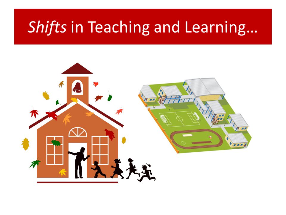 Shifts in Teaching and Learning…