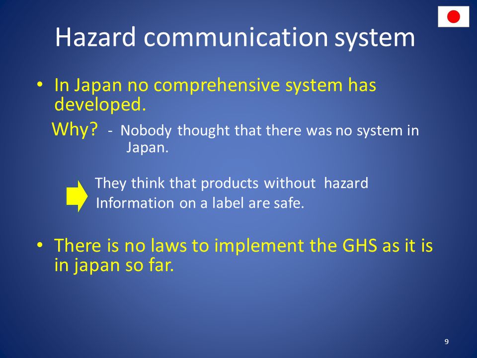 Hazard communication system