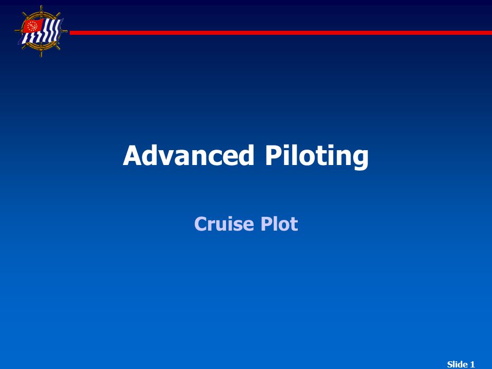 Advanced Piloting Cruise Plot
