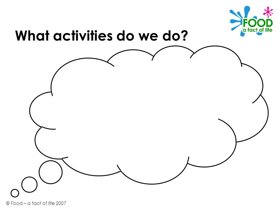 What activities do we do