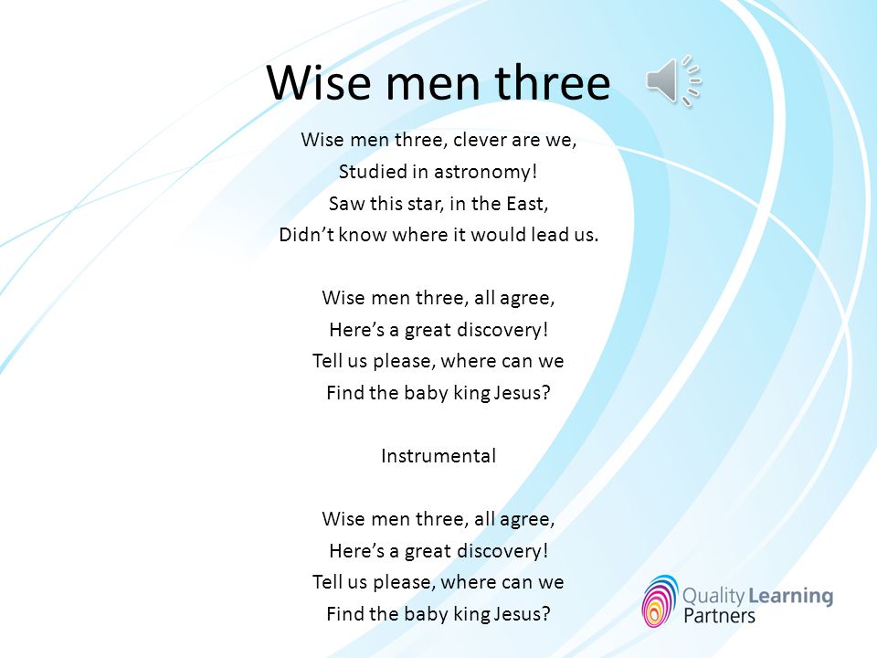 Wise men three