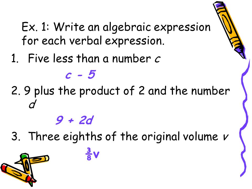 Lesson 1 1 Variables And Expressions Pg Ppt Video Online Download