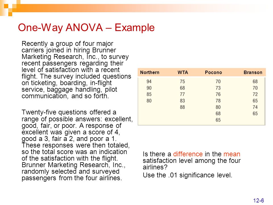 one way anova examples with solutions one way anova examples with solutions
