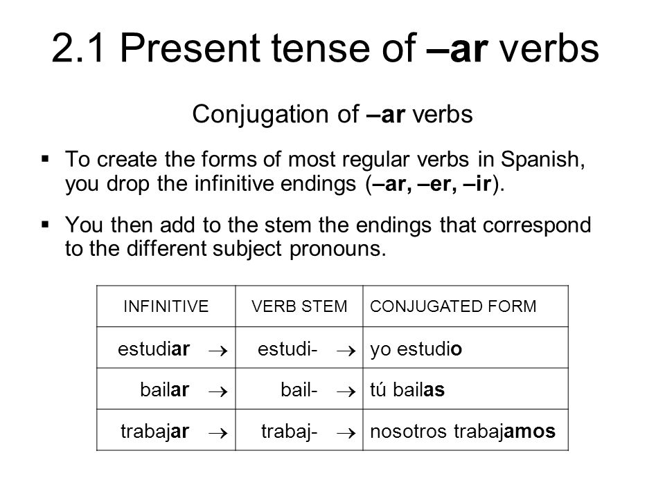 ANTE TODO In order to talk about activities, you need to use verbs. Verbs  express actions or states of being. In English and Spanish, the infinitive  is. - ppt download
