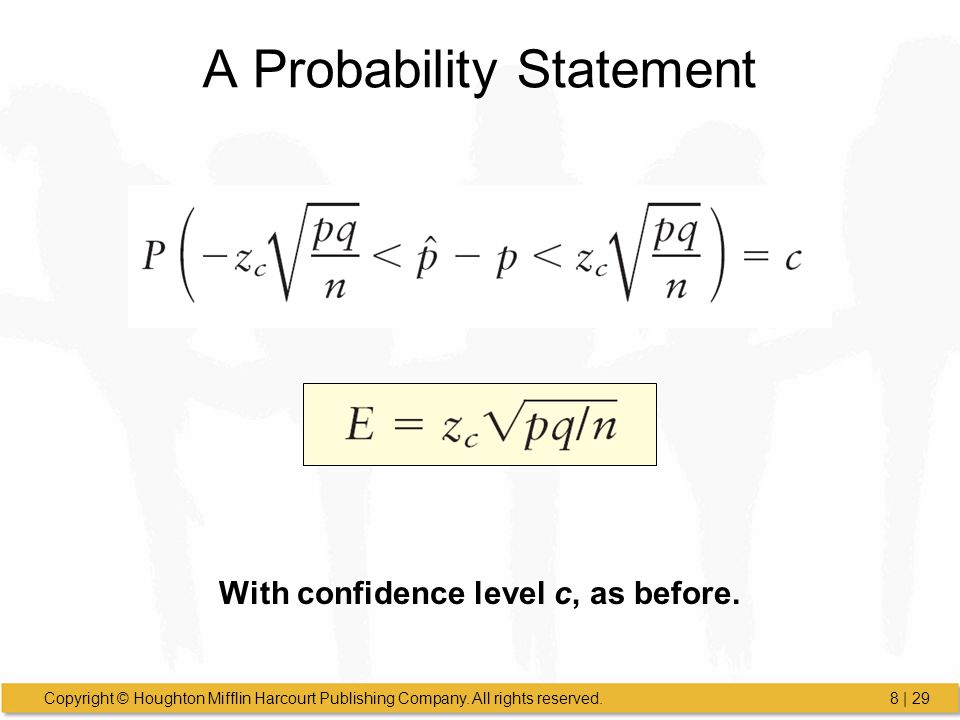 A Probability Statement