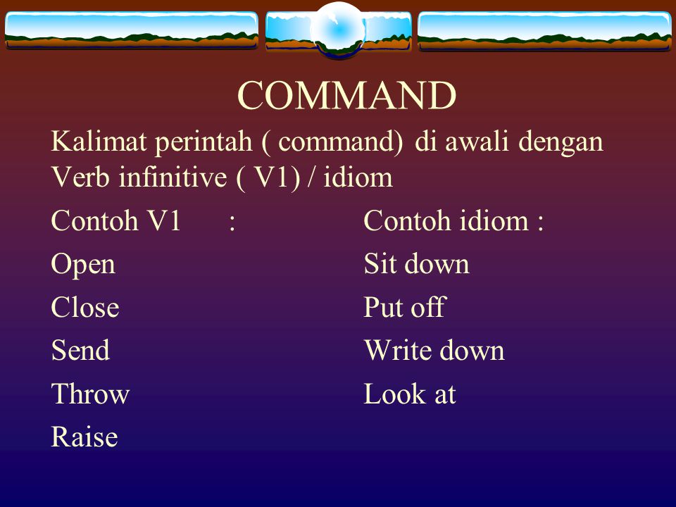 Command And Prohibition Ppt Video Online Download