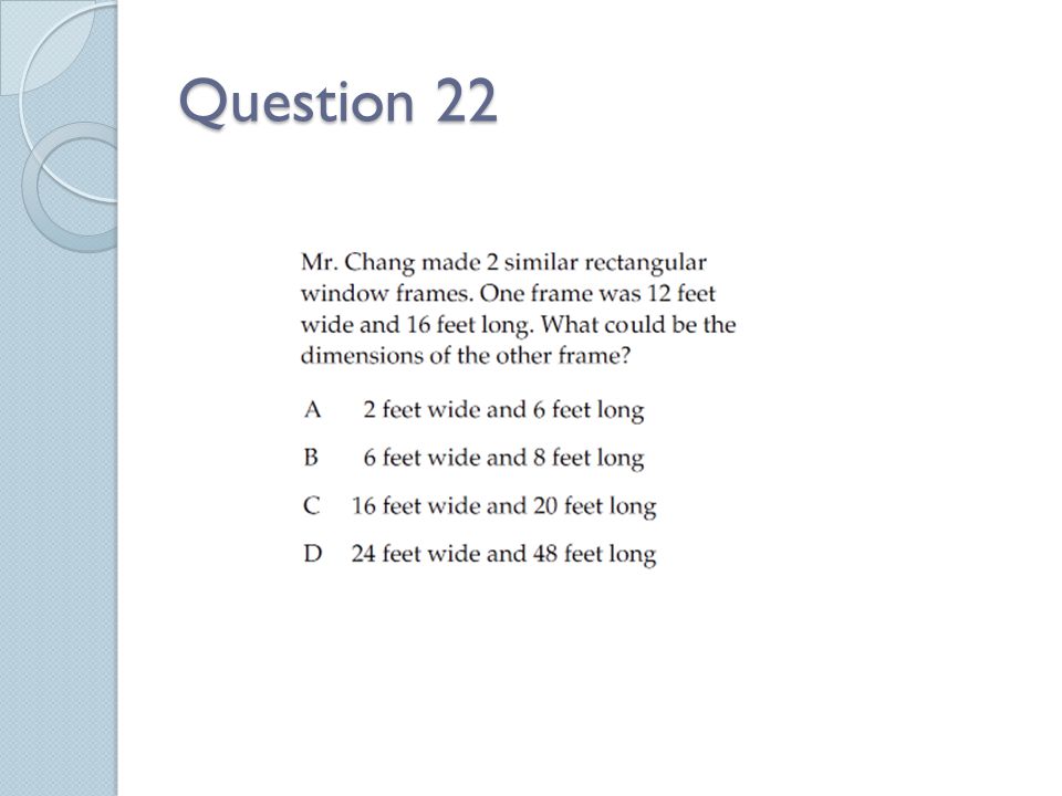 Question 22