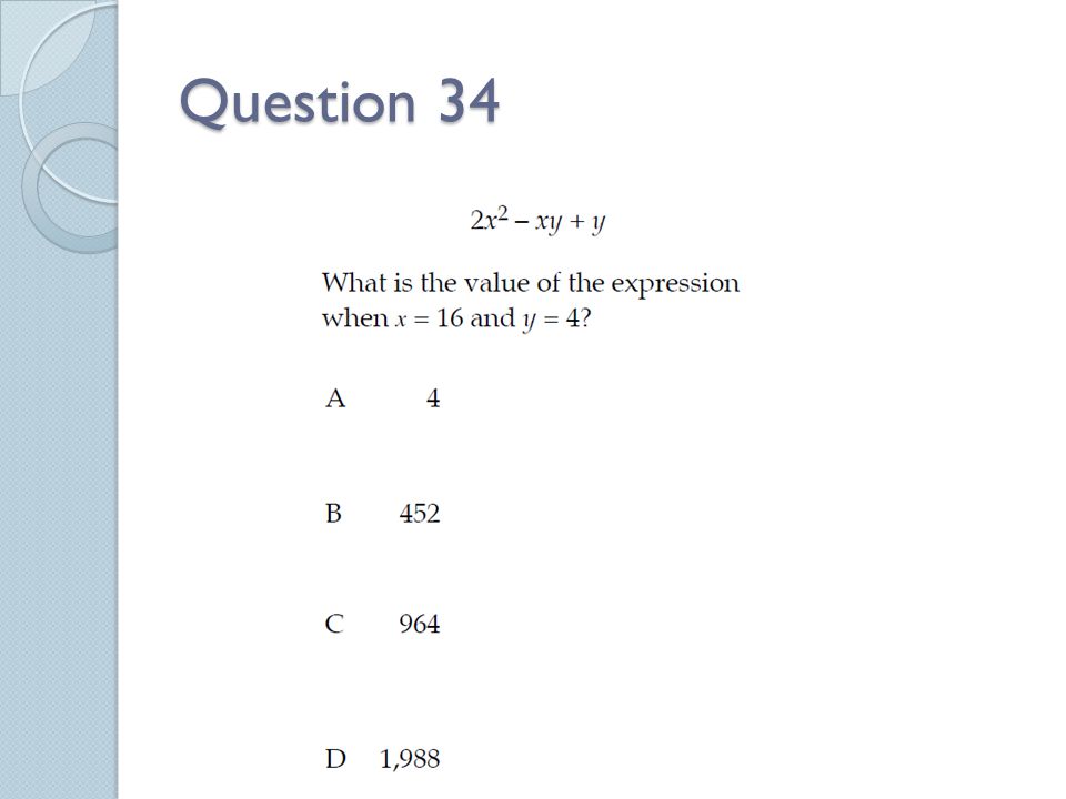 Question 34